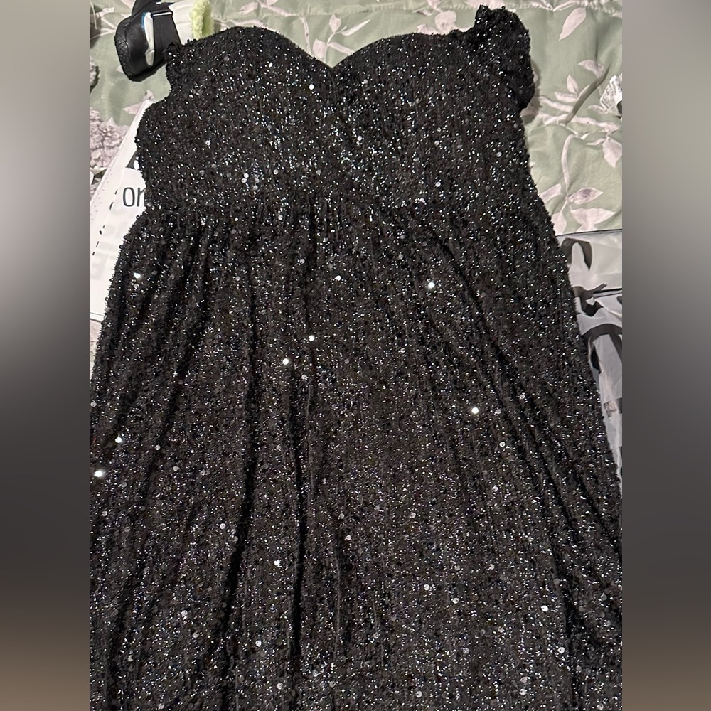 Black sparkle dress size 2xl